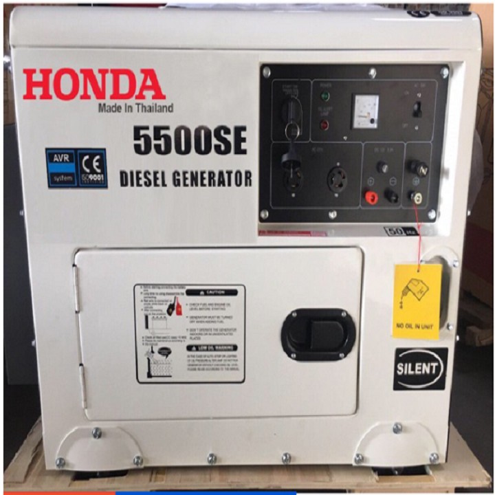 Máy Phát Điện Honda Chạy Dầu 3Kw HD5500SE Nhập khẩu Chính hãng