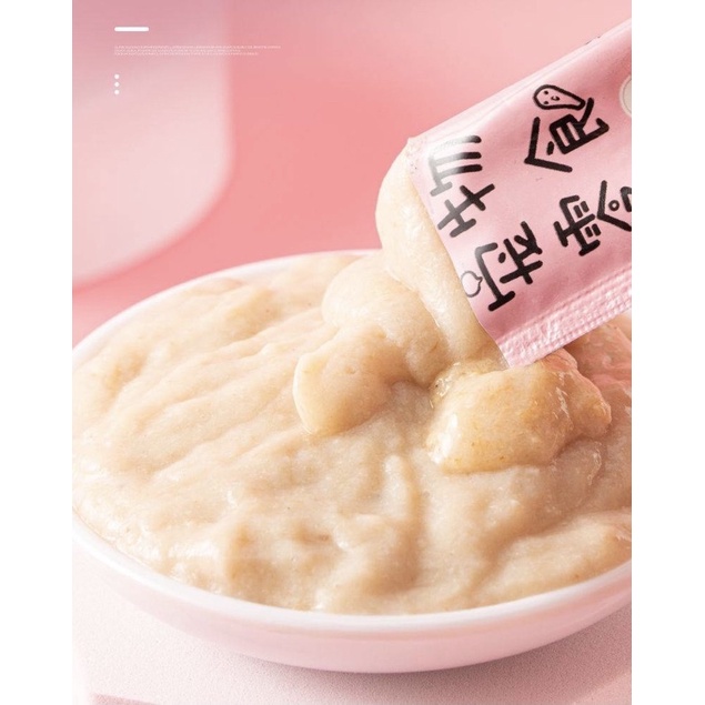 Súp thưởng cho mèo Shizuka và Catfood