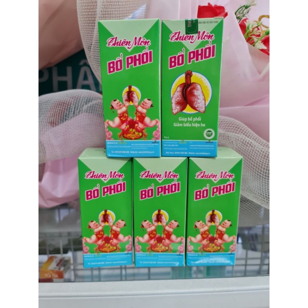 (Sẵn hàng giao hỏa tốc) Thiên Môn Bổ Phổi Trẻ Em Bình Đông 90Ml
