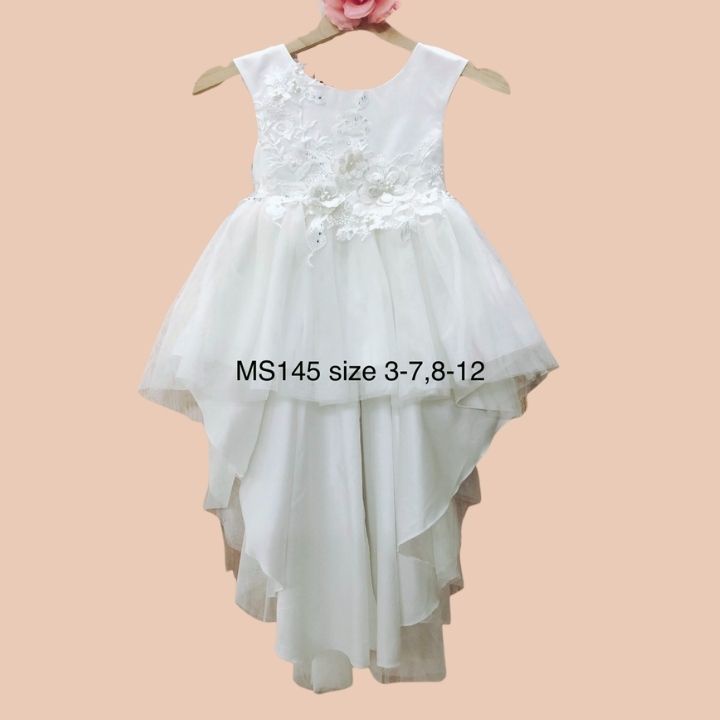 Đầm công chúa bé gái cao cấp - SURIKIDS - Váy dài dự tiệc đuôi cá cho bé gái 3-10 Tuổi, 15-33kg, CC05S