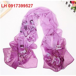 khăn choàng nữ - khăn quàng cổ- khăn choàng lụa công sở - L12K69