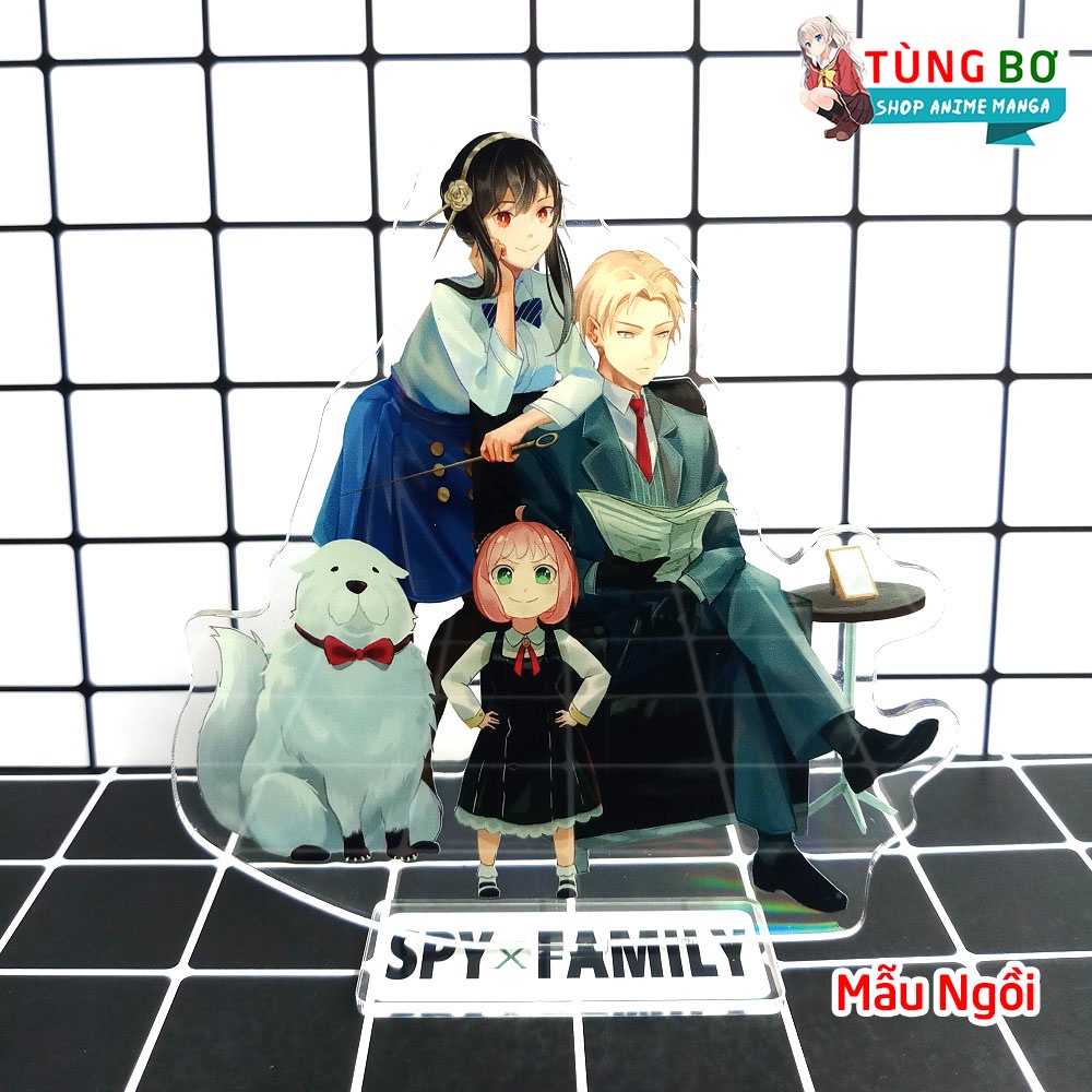 [Standee] Tượng Mica Anime Spy X Family (Loại 1)