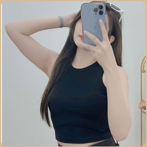 ⚡BIG SALE⚡ Áo Ba Lỗ Croptop Nữ 🌻 FREE SHIP🌻Dáng Áo 3 Lỗ Ôm Chất LIệu Thun  100% Co Giản Mạnh Chely_fashion