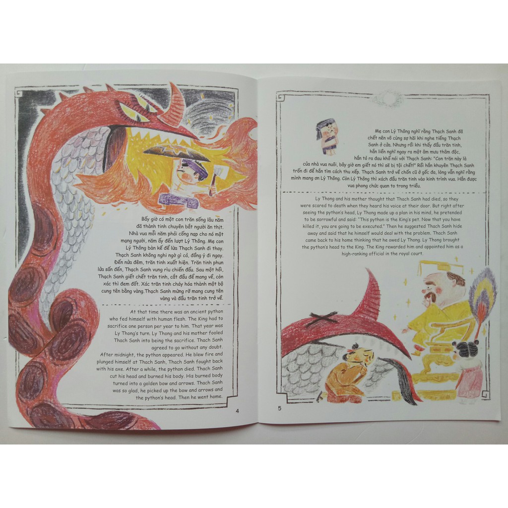 Sách - Truyện Cổ tích Việt Nam Song Ngữ - Vietnamese Fairy Tales 4 cuốn | BigBuy360 - bigbuy360.vn