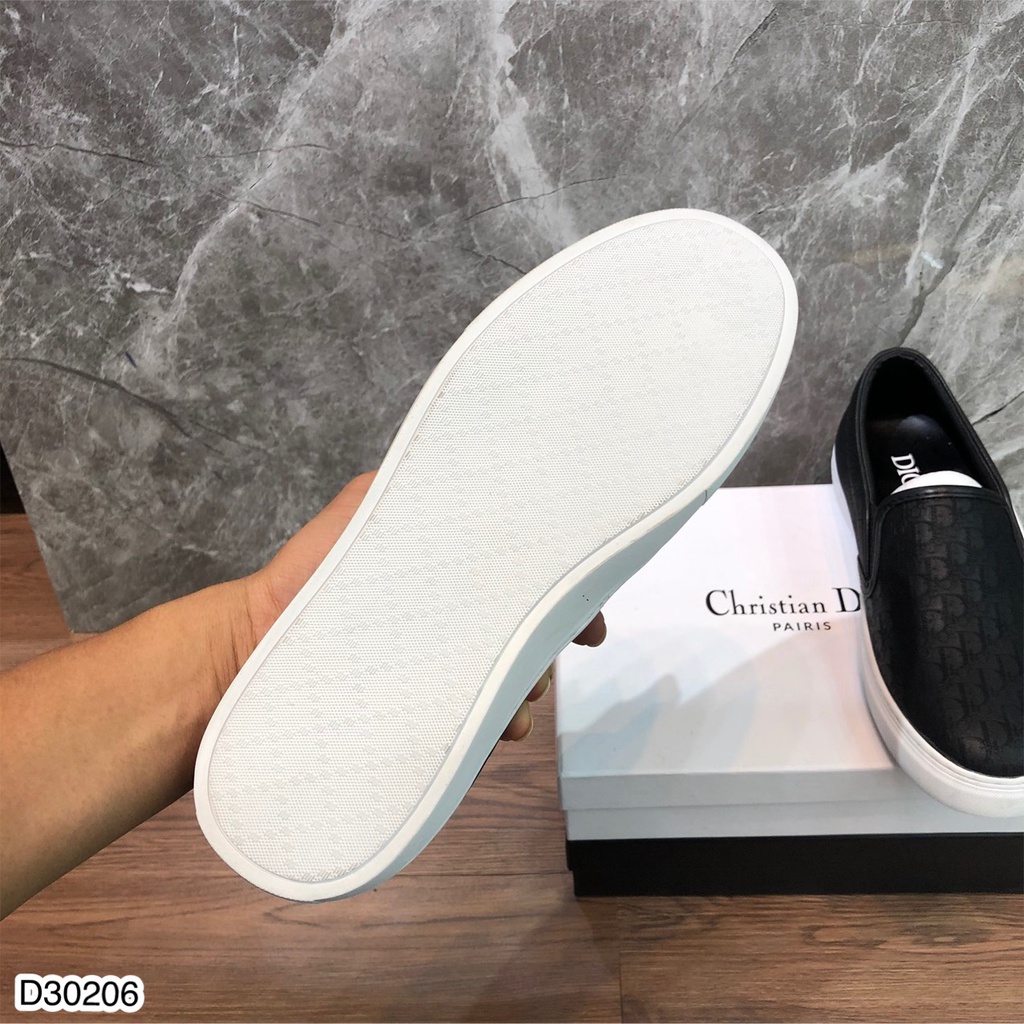 Giày Lười Nam Di.or In Họa Tiết Dập Vân Cao Cấp - Giày Lười Lv Cao Cấp Dành Cho Nam DT FASHION MENWEAR