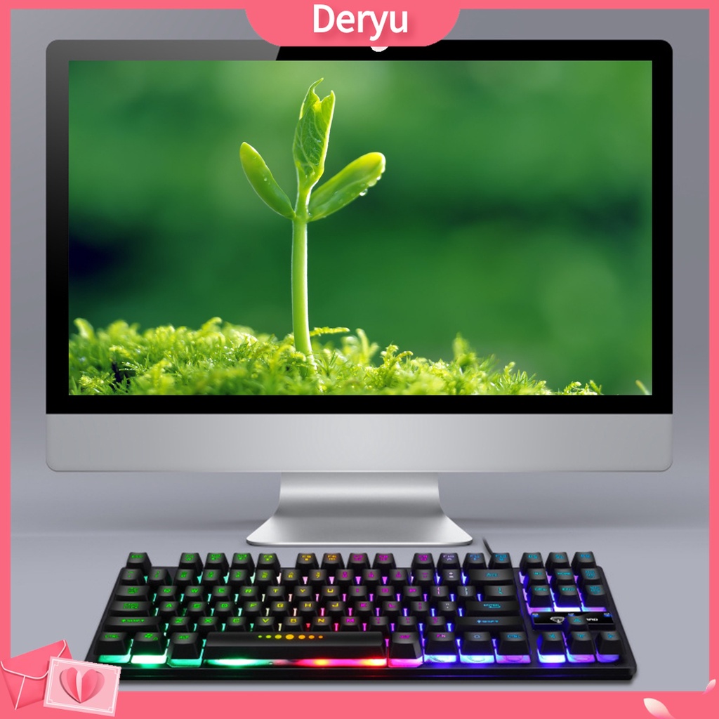 Bàn phím cơ chơi game GK-10 87 phím cho máy tính Laptop/ PC