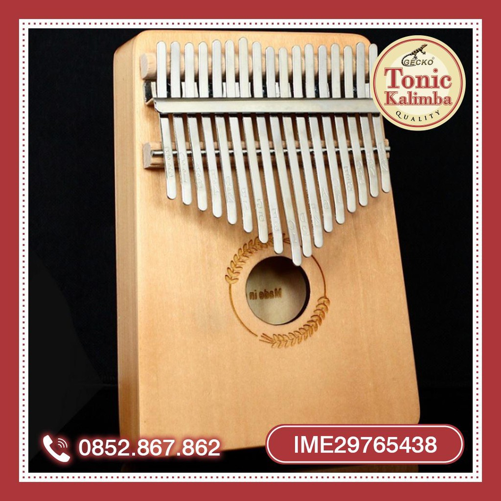 [có sẵn] Đàn kalimba 17 Phím đầy đủ phụ kiện -IME29765438