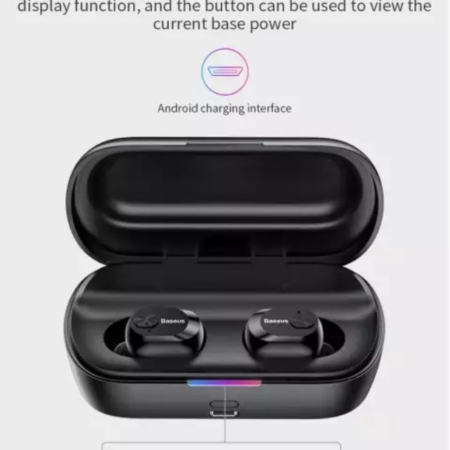 [ Sỉ - Lẻ ] Tai nghe không dây Baseus W01 TWS bluetooth 5.0