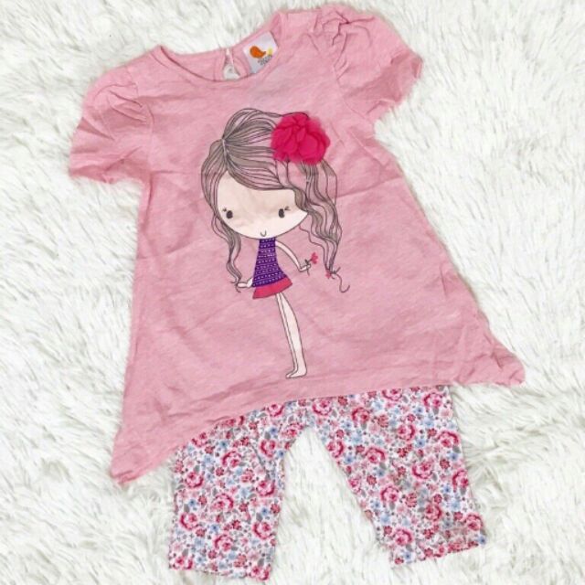 Bộ đồ kibo bé gái