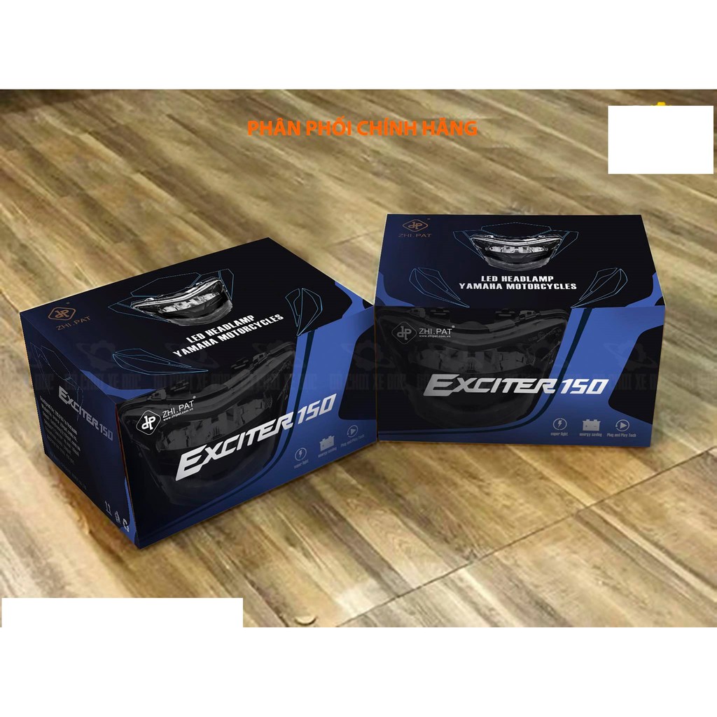 CHÓA ĐÈN ZHIPAT 2 TẦNG SPORTY 2019 CHO EXCITER 150 2015-2018