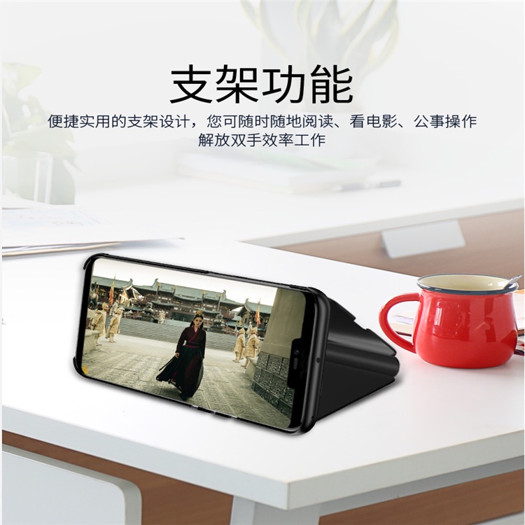 Bao Da Tráng Gương Thời Trang Cho Samsung S9 Plus S7 Edge S6 Edge S8 S8 Plus S9 Iphone 6 , 7, 8