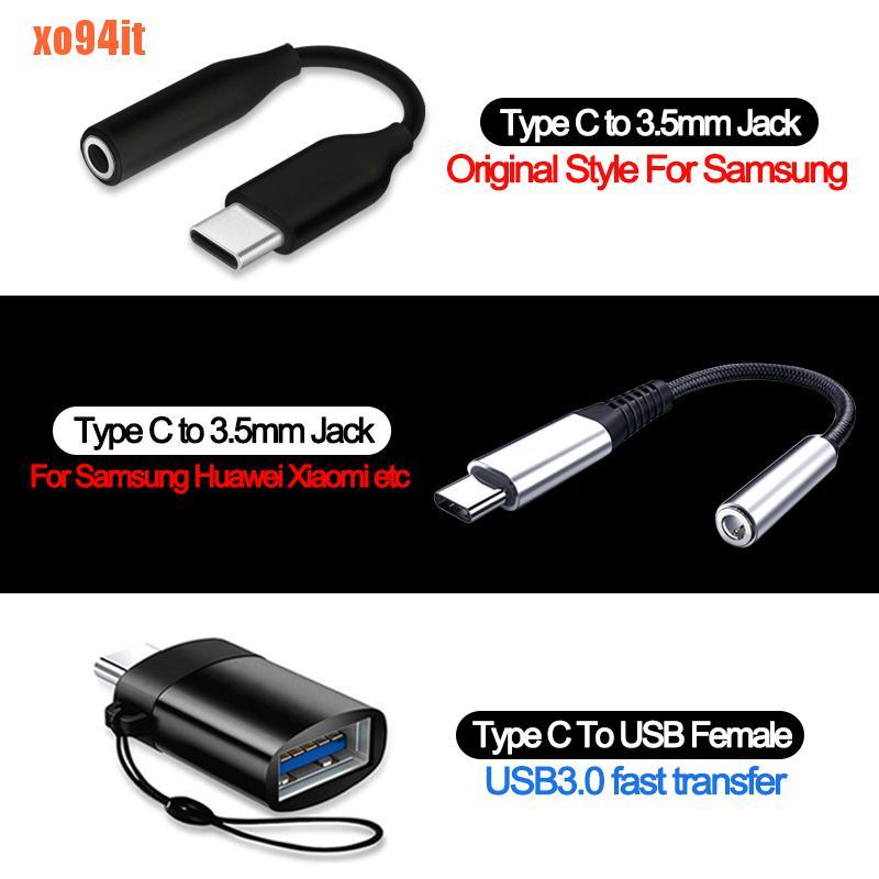 Cáp Chuyển Đổi Âm Thanh Type C 3.5mm Từ USB Sang Tai Nghe 3.5mm