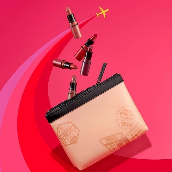 MAC - Set Son Thỏi Lì Mini 5 Cây MAC Travel Exclusive Mini Lipsticks X 5 Bold