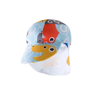 Set đồ bơi liền thân nhiều cá mập xanh
