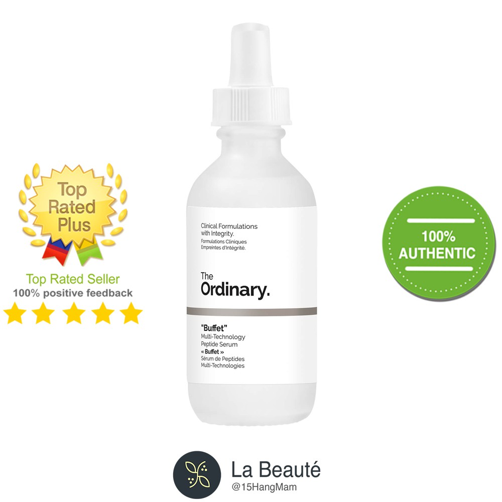 The Ordinary Buffet - Tất Cả Những Gì Bạn Cần Cho 1 Làn Da Hoàn Hảo 30ml