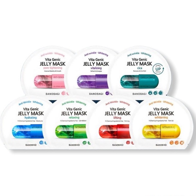 Mặt Nạ Giấy Banobagi Vita Genic Jelly Mask Hàn Quốc Mẫu Mới 2020 - 1 miếng