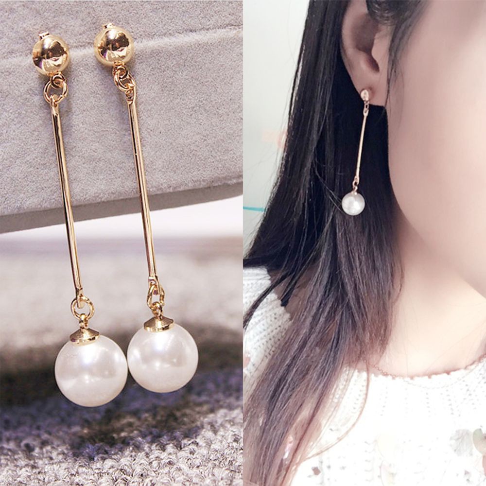 Khuyên tai dài phong cách vintage thời trang cho nữ