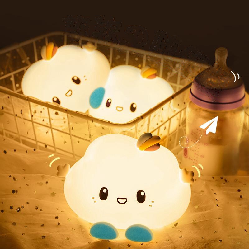 Đèn Ngủ Hình Đám Mây / Ngôi Sao / Đám Mây Dễ Thương Cho Bé