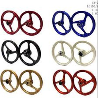 Vành mâm 3 đao đúc enkein 3 cây xe ex150 ex155