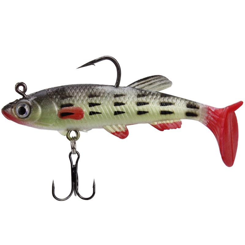 Túi Đựng Mồi Câu Cá 14g 2 Màu Kèm Lưỡi Câu Mềm