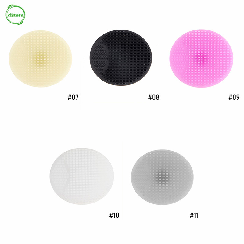 [Hàng mới về] Bàn chải silicon rửa mặt làm sạch mụn đầu đen