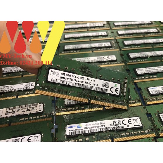 Ram Laptop Hynix 4GB-8GB PC4 Bus 2400 - BH 3 năm NEW 100%