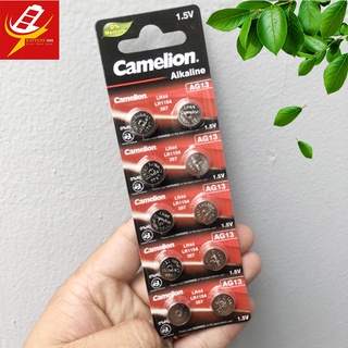 Pin Cúc Áo AG13 LR44 Camelion Chính Hãng 1 Vỉ 10 Viên