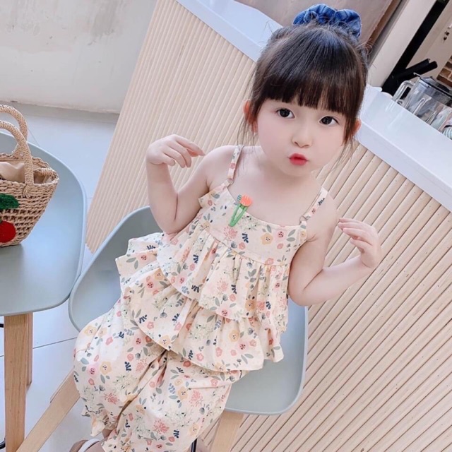 Đồ bộ bé gái từ 5kg đến dưới 15kg siêu xinh, chất vải kate thoáng mát (không bao gồm băng đô, kẹp tóc)