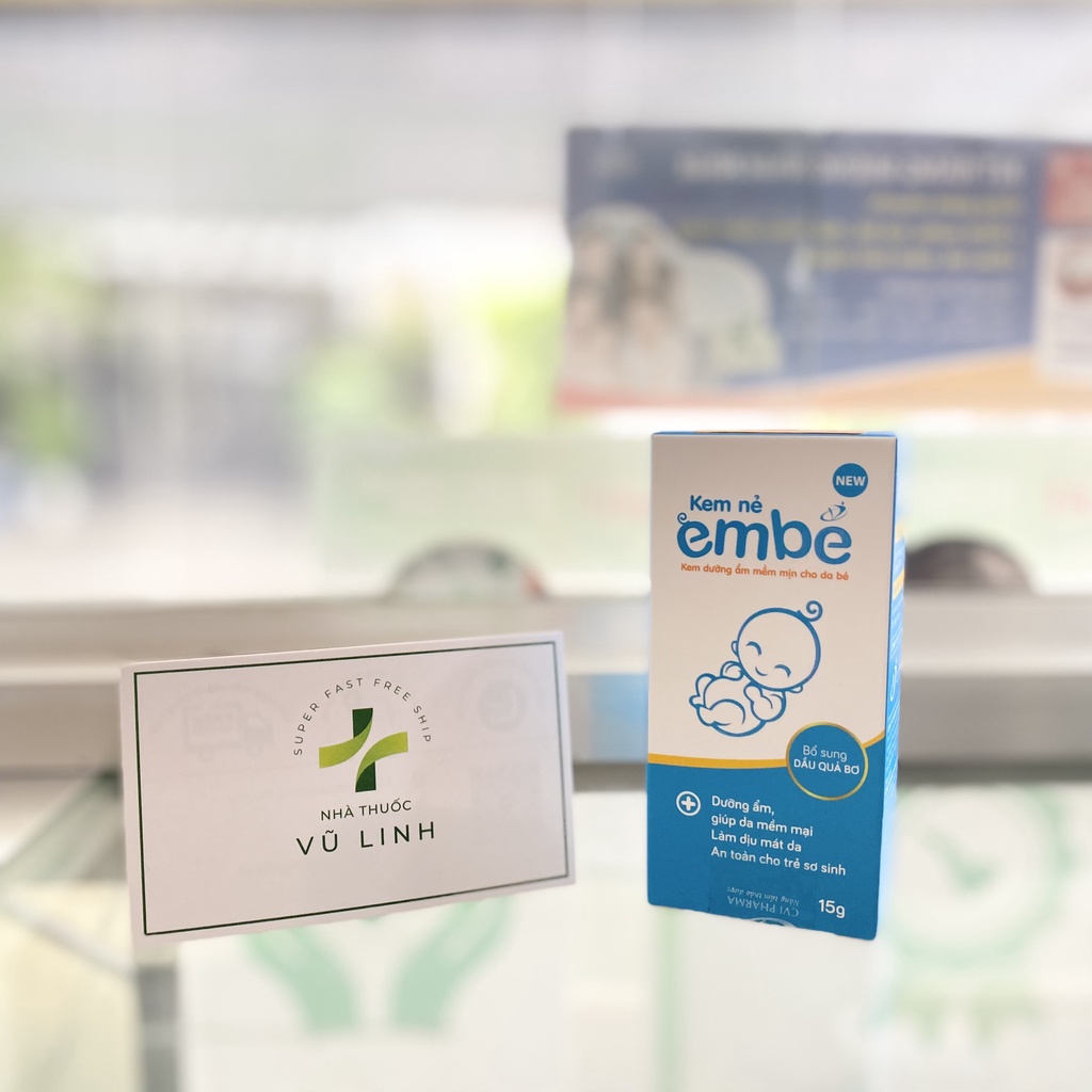 Kem Em Bé dưỡng ẩm da mờ sẹo ngừa thâm viêm da cơ địa muỗi đốt rôm sảy chàm sữa mẩn ngứa mát da thảo dược kem hăm 20/15g