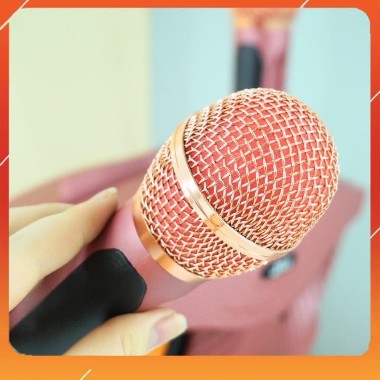 ✨chính hãngLoa kèm micro hát karaoke Bluetooth SD-306 Không dây- tặng kèm 2 mic - BH 6 THÁNG