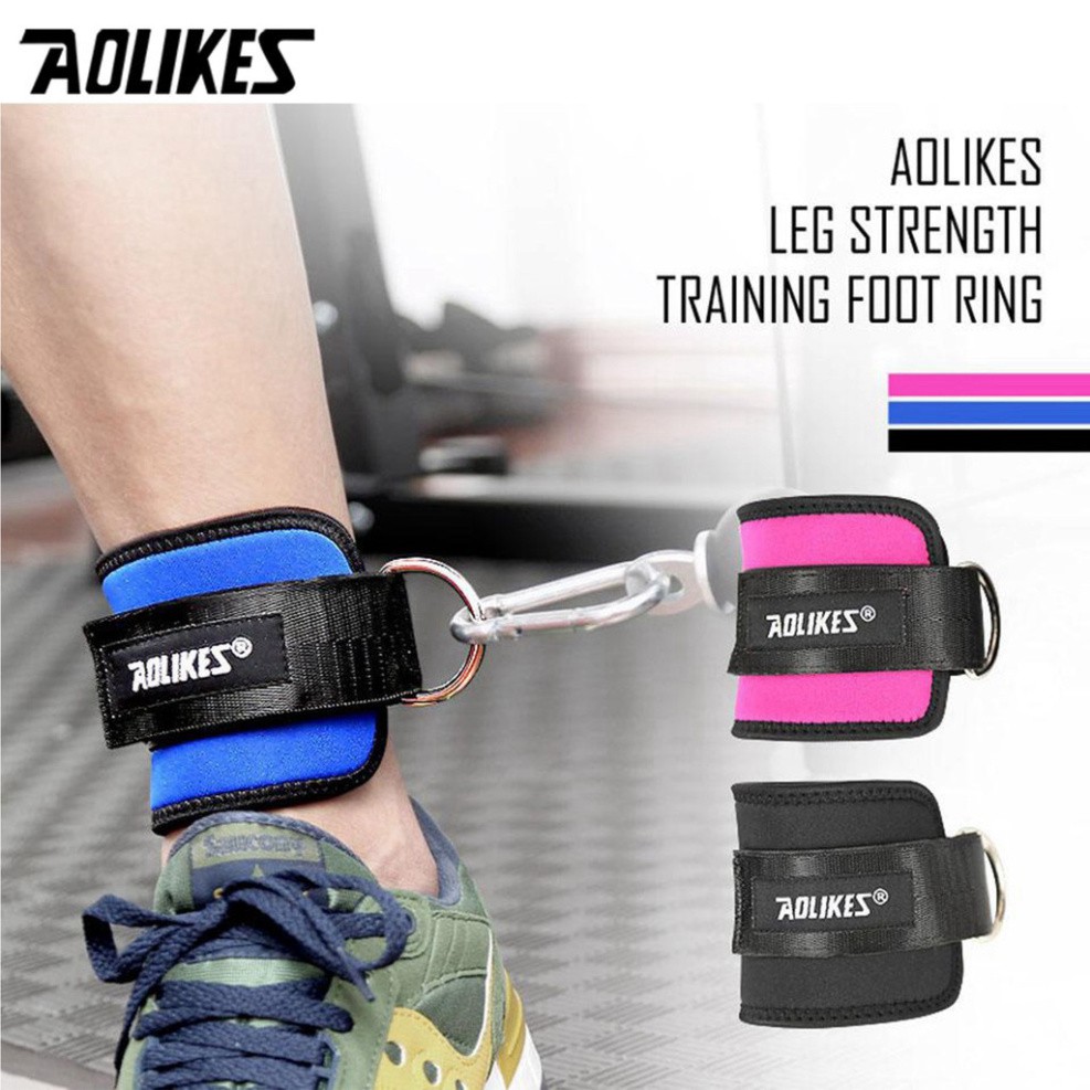 Quấn Cổ Chân Aolikes A-7129 | Đá Đùi Tập Mông Móc Dây Cáp - Phụ Kiện Tập Chân Mông Hiệu Quả Cho Nữ