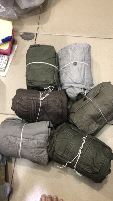 QUẦN KAKI DÀI TÚI HÔP SIZE 29-36