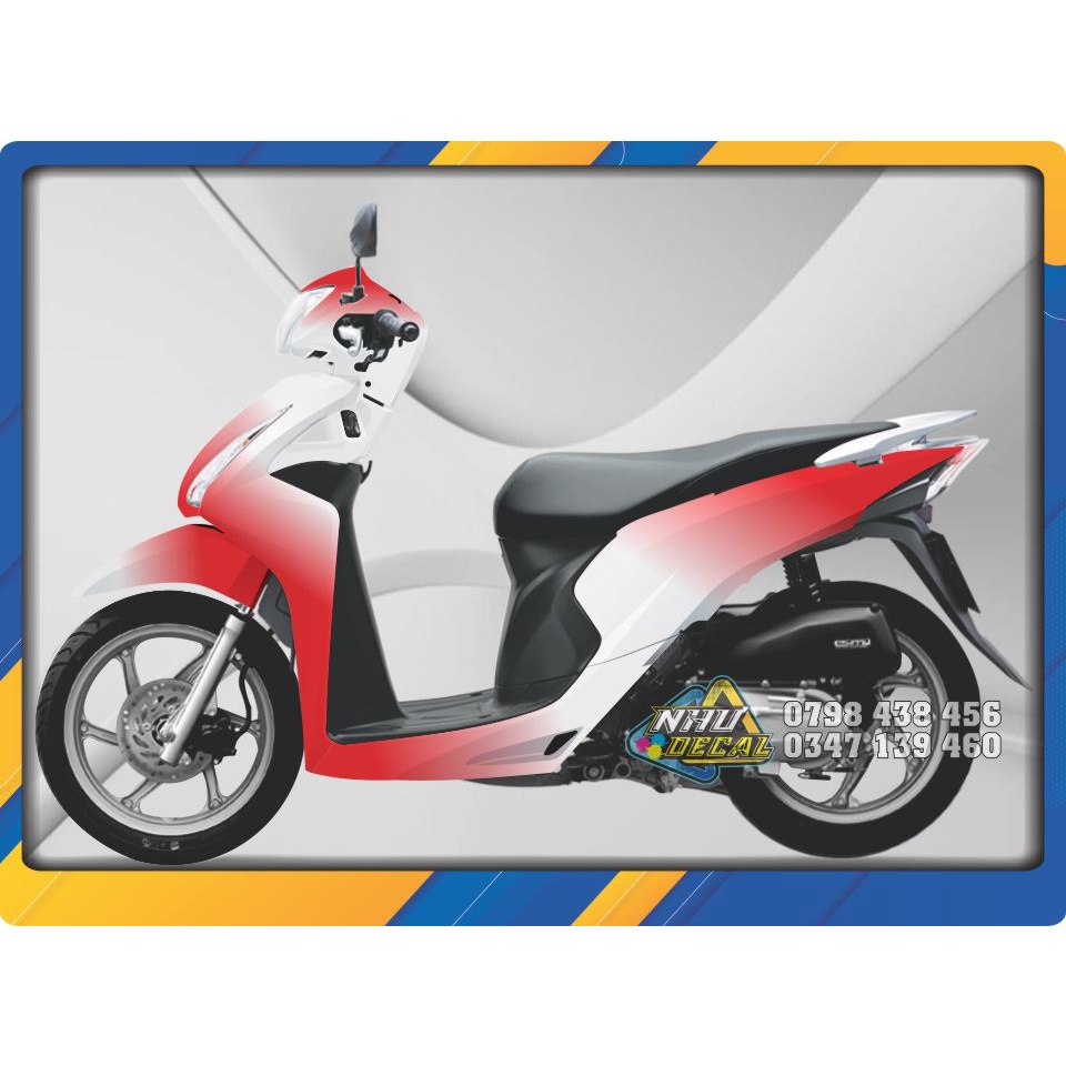 Tem trùm Vision 2014 phối màu - Chuyển sắc