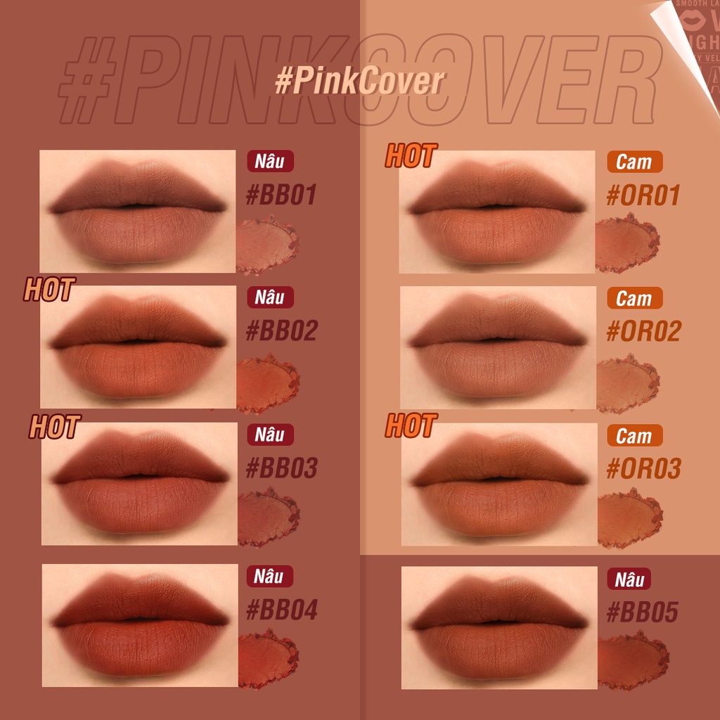 Son Môi Pinkflash Găng Tay Màu Hồng Xinh Xắn Thời Trang #Thỏi Son Môi Hiệu Ứng Nhung Lì Lâu Trôi Pinklover