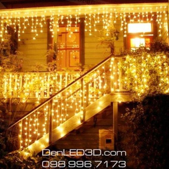 Đèn LED rèm treo Ngoài Trời - 8 Hiệu ứng chớp - Chống Thấm Nước