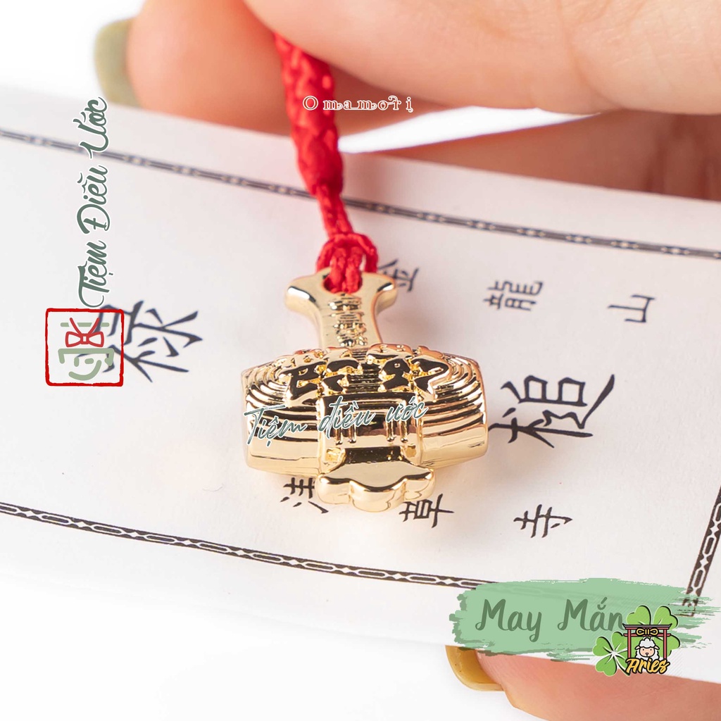 [Mã LIFEXANH03 giảm 10% đơn 500K] Omamori May Mắn - Cây búa nhỏ Thần Kỳ, Tokyo, Nhật Bản, hàng thật