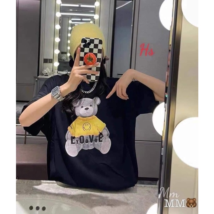 Áo gấu cười love HSU1