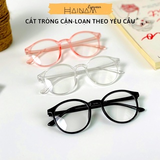 [Giá Cực Rẻ] Gọng kính cận dáng tròn nữ thời trang vivo nhận lắp cận theo yêu cầu