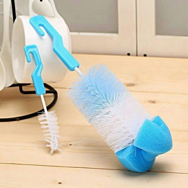 Cọ Bình Sữa Moonbaby 2 chi tiêt