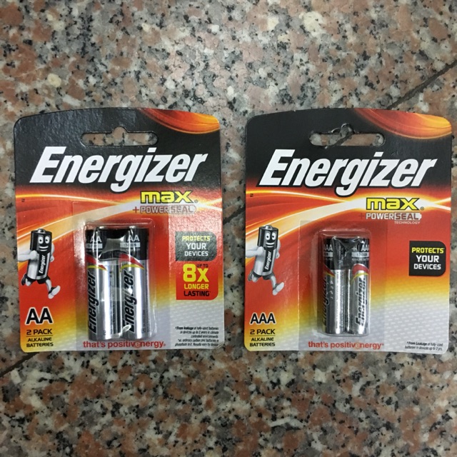 Pin Energizer đũa AAA, tiểu AA hàng chuẩn chính hãng