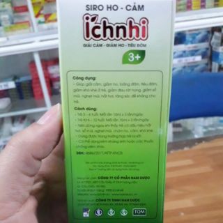 Siro ích nhi ho cảm 3+