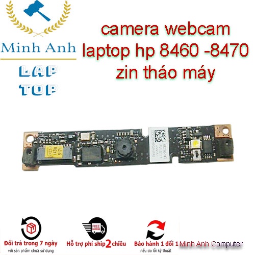 camera webcam laptop hp 8460 -hp 8470 zin tháo máy