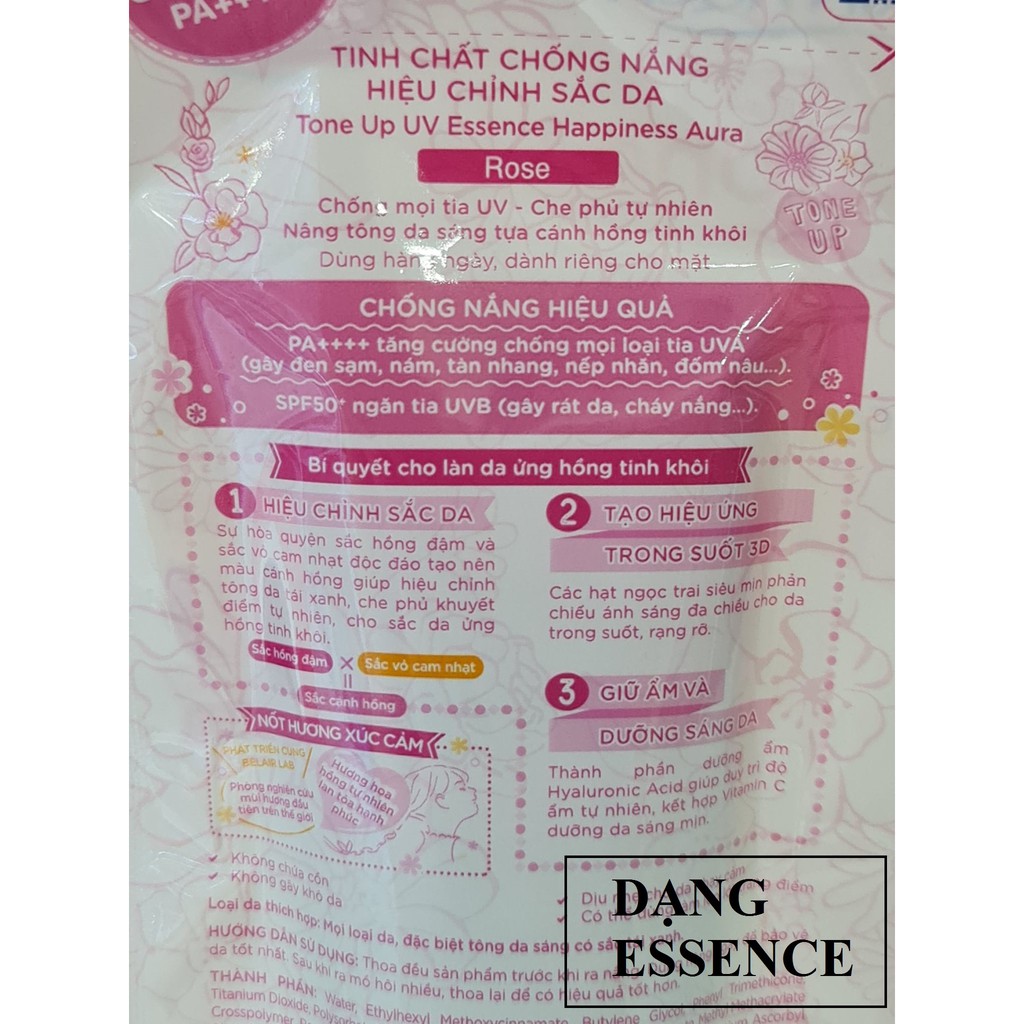 Chống Nắng Hiệu Chỉnh Sắc Da Sunplay Skin Aqua Tone Up UV Happiness Aura ROSE 50g