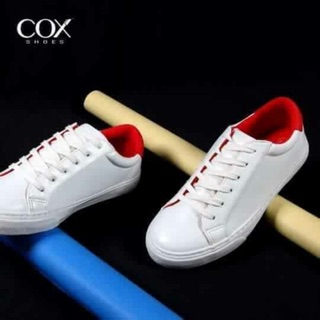 Bata trắng gót đỏ