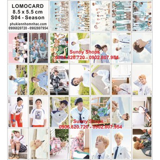 Lomo BTS S04 - Season Greeting 33 tấm (không hộp)