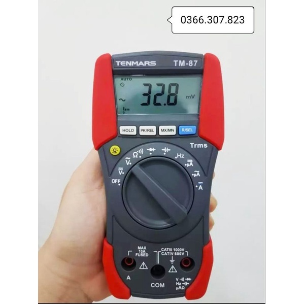 Đồng hồ vạn năng hiển thị số Tenmars TM-87