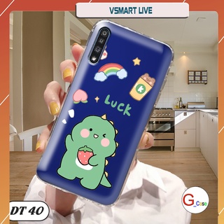 Ốp lưng điện thoại Vsmart LIVE dẻo trong in hình