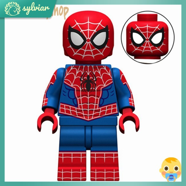Bộ Đồ Chơi Lắp Ráp Mô Hình Nhân Vật Người Nhện Marvel Cho Trẻ Em
