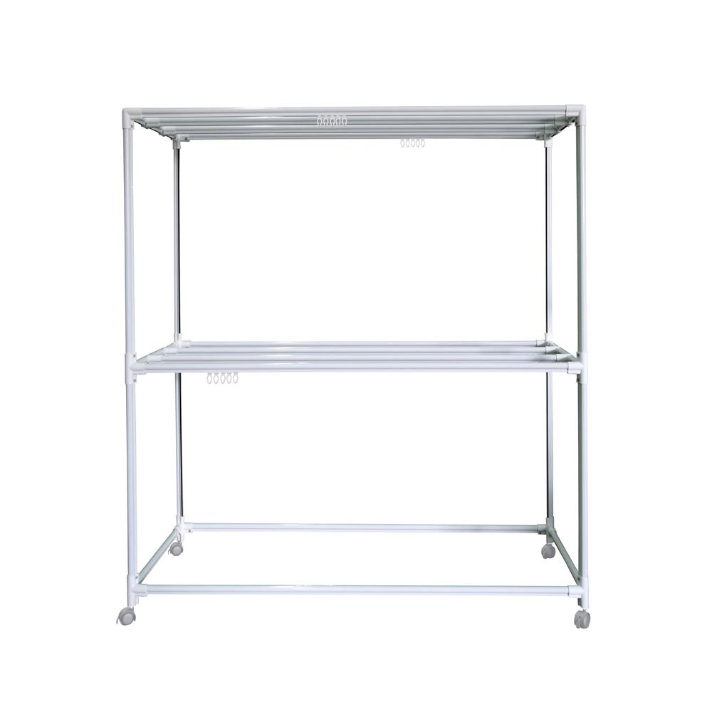 HomeBase PLIM Thanh treo quần áo hỗ trợ trọng lượng tốt bằng nhôm Thái Lan W161,5xH60xD150cm