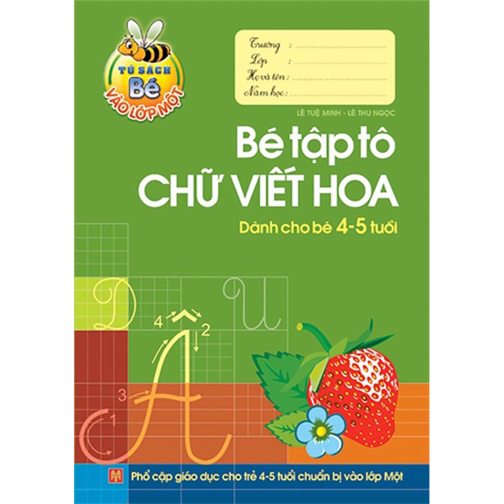 Combo sách: Chuẩn Bị Cho Bé Vào Lớp 1 - Dành Cho Bé 4-5 Tuổi